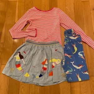 Mini Boden Mermaid set
